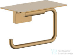 Hansgrohe ADDSTORIS S polcos WC papír tartó, szálcsiszolt bronz 41789140 (41789140)