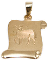 Ékszershop Kos arany lapmedál (1330893)