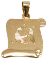 Ékszershop Vízöntő arany lapmedál (1330891)