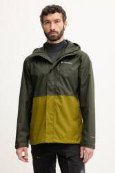 Columbia szabadidős kabát Hikebound - zöld M - answear - 49 990 Ft
