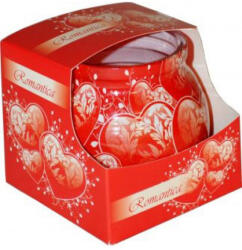  Illatmécses üvegpohárban romantika 1db