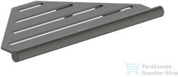 Hansgrohe ADDSTORIS S fali sarokpolc, szálcsiszolt fekete króm 41761340 (41761340)