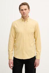 BOSS Orange pamut ing - sárga S