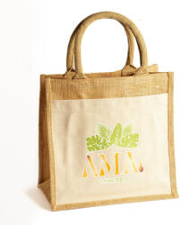  AMAIessence juta táska, logózott (AmaiCotton)