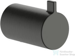 Hansgrohe ADDSTORIS S törölközőtartó, szálcsiszolt fekete króm 41762340 (41762340)