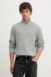 Levi's pamut pulóver LIGHTWEIGHT HM QUARTER ZIP - szürke M