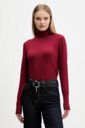 Guess Jeans pulóver - burgundia L