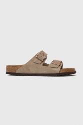 Birkenstock papucs velúrból Arizona - bézs Férfi 48