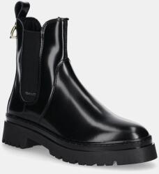 Gant bőr bokacsizma Aligrey - fekete Női 41 - answear - 39 990 Ft