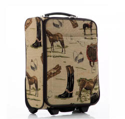 Emporio Valentini lovas kicsi textil bőrönd 8169