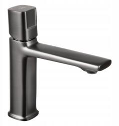 Laveo Alacsony Álló Mosdócsaptelep Kattanó Dugóval Grafit Laveo Tores (BVT 922D)