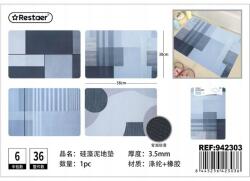  Négyzet alakú szilikon matrac 38x58 cm fürdőszobába (481820445)