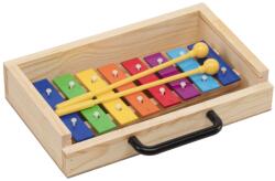 Soundsation SG-8C - 8 hangú metallofon, színes acél lapokkal, C hangolású - D999D