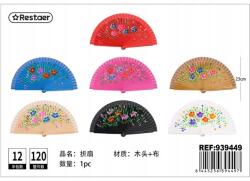  Fából készült legyezők festéssel különböző színek és minták (461116315)