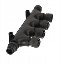  Nmea 2000 T-csatlakozó 4 porttal, M12-5-PIN T-elosztó adapter hajókhoz (YVAKQ4570)