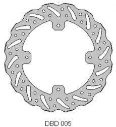 Delta braking Hátsó Féktárcsa Honda Cr 125 '02-07, Crf 250 '04-'21' -C