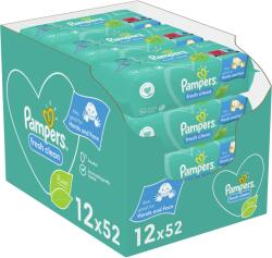 Pampers Friss Tiszta Nedves Törlőkendők 12x52=624 Db (81688057)