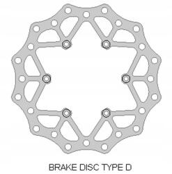 Delta braking Hátsó Féktárcsa Beta 2T/4T '13-21, Wave Ultra Light (220