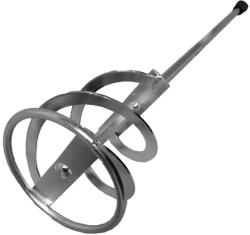 Wtools Keverőszár 100x500mm turbo habarcs cinkelt Wtools (8461016)