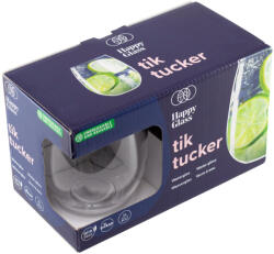  HappyGlass Tik Tucker törhetetlen öblös vizespohár, 40 cl, BPA mentes, élelmiszeripari minőség, 2 db / szett - digibolt