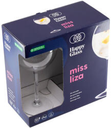  HappyGlass Miss Liza törhetetlen gin-tonic pohár, 63 cl, BPA mentes, élelmiszeripari minőség, 2 db / szett