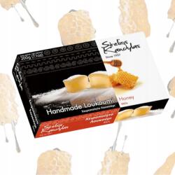 Kandylas Kézzel készített zselé Loukoumi méz ízű, Hagyományos görög édességek (Galaretki loukoumi z Grecji)