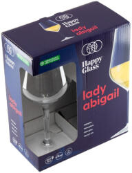 Home HappyGlass Lady Abigail törhetetlen borospohár, 47 cl, BPA mentes, élelmiszeripari minőség, 2 db / szett