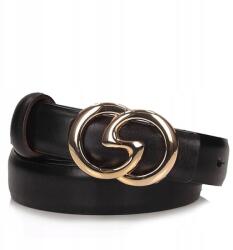 Toscanio Klasszikus Öv női bőr Toscanio 18315 fekete (18315)