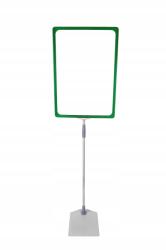  Teleszkópos reklámállvány 100cm A3-as kerettel Sz (ST.TEL.50.A3.06.SZ)