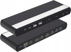 CE 17 az 1-ben Usb-c dokkoló állomás Windows és MacOS rendszerekhez, 4K támogatással és akár 1000Mb/s sebességgel (X001UMDLBF)