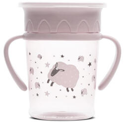 Lorelli My Friend 360 itatópohár foganytúval 275ml - Mellow Rose