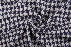  100% Prémium Gyapjú Olasz Pepita Ekrü (LANA- ITA4)