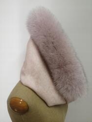  Csősál sál golf alagút sál sapka róka szőrme