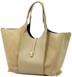  Luka 26-068 bézs női bőr kézitáska 45 x 30 x 16 cm (60621)