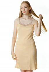 MEWA lingerie Mewa Gyönyörű alsóruha női Greta ruha alá 36 bézs