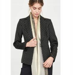  Simple Fekete Mintás Blézer (34) (585283)