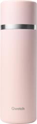 Qwetch Rozsdamentes acél Isotherm kulacs, 750 ml - Matt pasztell rózsaszín