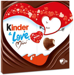Kinder Love Mini tejcsokoládé desszert - 107 g - koffeinzona