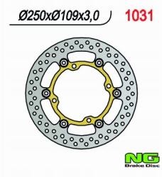 NG Brake Disc Ng Féktárcsa Első Kawasaki Kxf 250/450 '03-'14 (250X109X3) (4X9, 5MM
