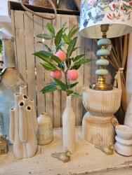  Őszibarack ág műnövény 80cm (zf)