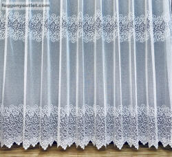 fuggonyoutlet Vizilufi, fehér, 400x175 cm