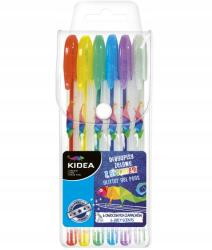 kidea Iskolai zselés tollak Csillámos 6 színben Kidea DZB6CKA (DZB6CKA)