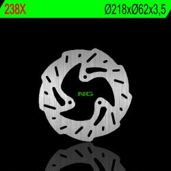 NG Féktárcsa Hátsó Derbi 50/125, Gas Gas 125/450 (218X62X3, 5MM) (3X10,