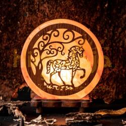  Himalája Sólámpa - UNIKORNIS korong forma (SLK-UNI)