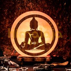 Himalája Sólámpa - BUDDHA korong forma (SLK-BUD)