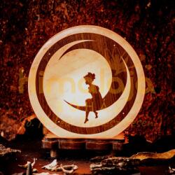  Himalája Sólámpa - HOLD korong forma (SLK-HOLD)