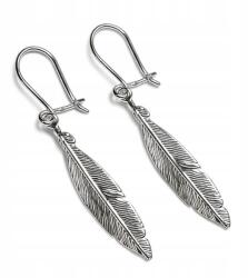 AB-Ag Fülbevaló Ezüst Toll Levelek Ezüst 925