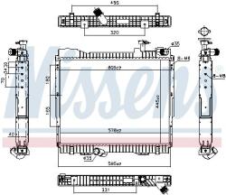 NISSENS Chladič motora NISSENS 637873 (637873)