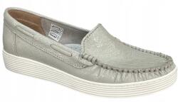 Verano Mokaszin Félcipő Verano 0-91 MÉRET36 Bőr Szürke Lakk (0-91)