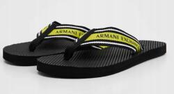 Armani Exchange Armani Flip-flop papucs Férfi 44-es méret eu Fekete (XUQ005)